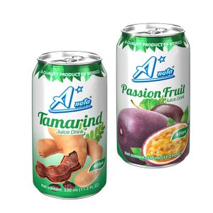 Vietnamese Beverage Can 330ml: Tamarind Juice, Mango Juice, Apple Juice, Pineapple Juice, Orange Juice, Passion Fruit Juice