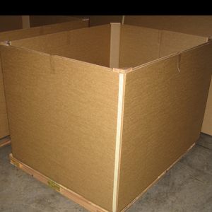 Large bin heavy corrugated paper carton packaging carton box custom strong large capacity storage gaylord box