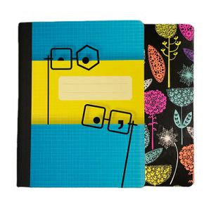 Customized design composition book  wide ruled, college rule OEM service  office  supplies stationary  manufacturer