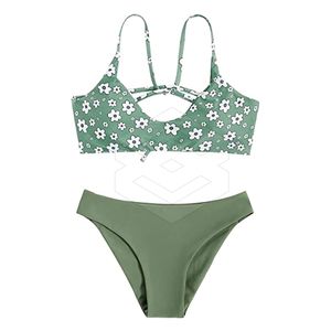 High Quality Fashion Bikini Set Open Hot Sexy Girl beautiful swimsuits transparent Bikini Set For Sale