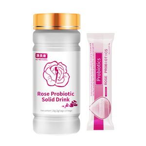 Rose Probiotic Solid Drink OEM NO dependency protects women's health