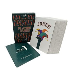 Wholesale Custom Personalized Design And Logo High Quality Daily Entertainment or Promotions Advertising Paper Playing Cards