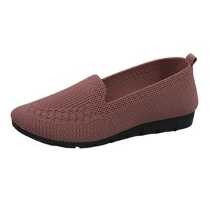 Spring and Autumn 2022 flat single shoes Soft soles comfortable flat non-slip single boat shoes