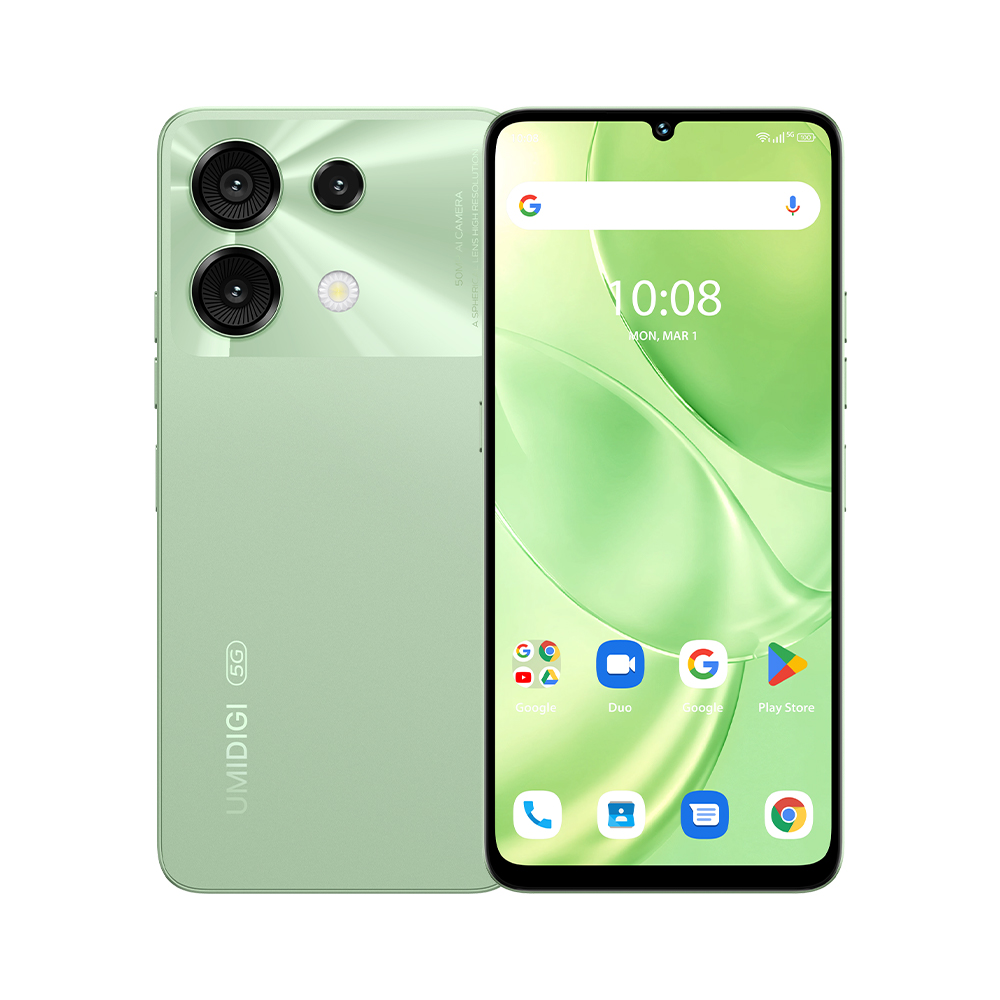 Shenzhen Umi Intelligent Technology Co., Ltd. UMIDIGI G9 5G Smartphone Android 14 UNISOC T765 Eye Care 6G 128G 6.75inch 5000mAh 50MP Ultra Clear Triple Camera 90Hz Cell Phone