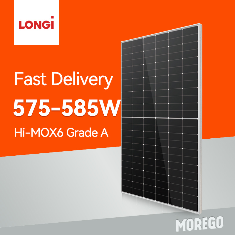 Longi solar PV Module Hi-Mo6 Explorer 575W 580W 585W high efficiency solar panels 590w 600w