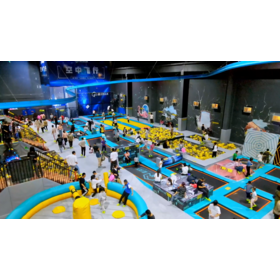 Professional Indoor Customized Ultimate Trampoline Art Climbing Wall