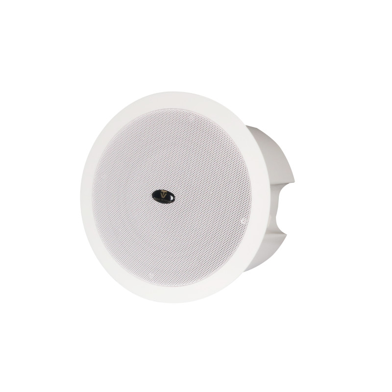 China manufactory 6 inches 55W coaxial white ceiling speaker for home