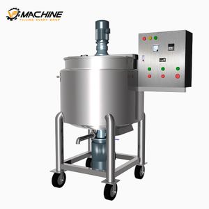 Custom Capacity Shower Gel Mixing Shampoo Reactor Mixer Tank Hand Wash Liquid Soap Detergent Making Machine mixing equipment