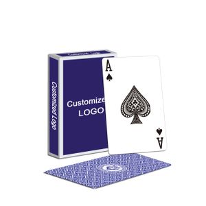Custom Logo Printing German imported black core pape Poker Card  54 Paper Playing Cards