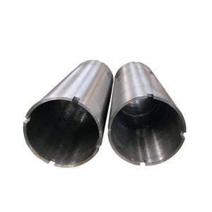 Production process for steel sleeve for cold rolling mill