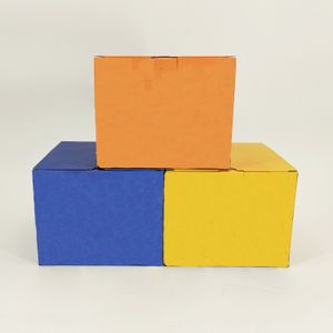 Custom Printing Square Corrugated Carton Shipping Mailer Cardboard box Retail Small Paper Box for Packaging
