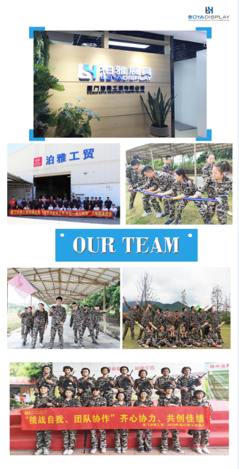 Xiamen Boya Industrial & Trading Co., Ltd. Stone Display Rack