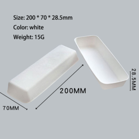 Biodegradable disposable paper sushi box packaging bagasse sushi container disposable sushi box