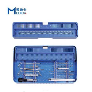 orthopedic 2.4 fragment instruments set Locking Plate Instrument Kit for veterinary hospital
