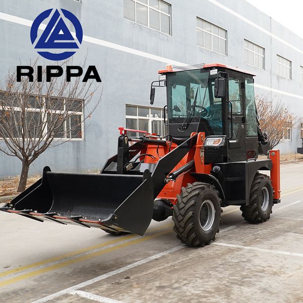 Hot Sale 4 Wheel Drive Compact Backhoes Front End Loaders Farm Use Towable Backhoe Rippa Wheel Loader And Backhoe
