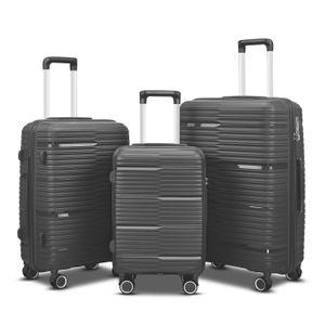 Hard Shell  Koper Travel Outside pp Luggage Set Travelling Suitcase Box Suitcase Luggage For Lady