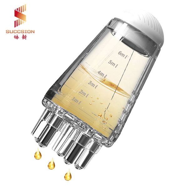New Mini Portable Hair Growth Serum Oil Dispenser Brush Medicine Comb Scalp Applicator