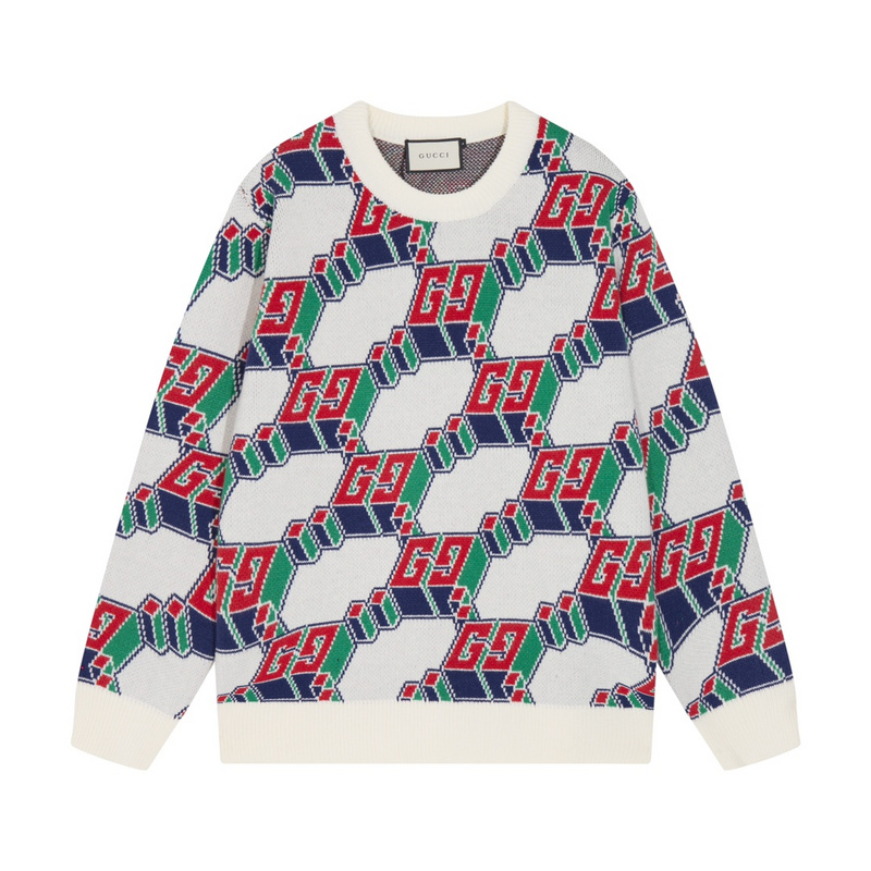 Haikou Longhualing Jiayi Clothing Store Striped sweater men's autumn and winter 2024 brand round neck long sleeved sweater business casual warm knit sweater men