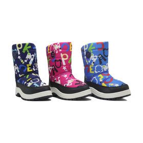 Gaily Women's winter boots Colorful Design snow boots winterproof outdoor walking shoes casual shoe