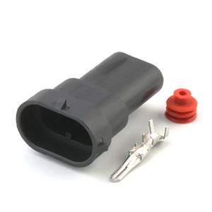 2 pin H11 fog lamp harness car waterproof HID hernia lamp connector Waterproof Auto connector 12124817 12124819 DJ7028Y-2.8-11