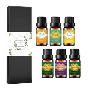 Hot Sale Wood Packing Paper Package Aromatherapy Essential Oil Set for candles