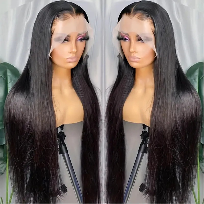 Hefei Mengshi Trading Co., Ltd. Wholesale Raw Virgin 13X6 13X4 Straight Hd Lace Front Wig,100% Human Hair 360 Lace Front Wig,Brazilian Human Lace Front Wigs