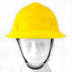 Hot-Selling ANSI CE V-Gard ABS Full Brim Construction Hard Hat Industrial Protective Safety Helmet for Workers