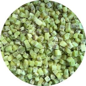 China High Quality Fresh Fruit IQF Frozen Kiwi Dices with Delicious Tastes