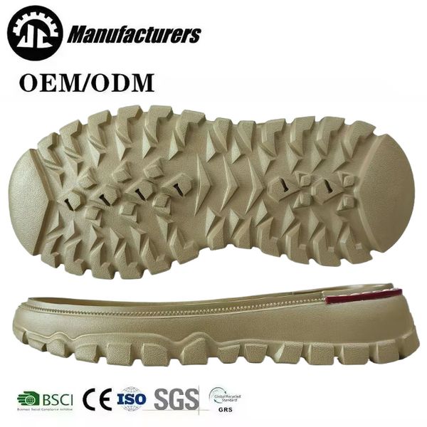 Manufacturer high quality Rubber EVA foam men's sole business casual outsole for men martens boots sole