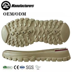Manufacturer high quality Rubber EVA foam men's sole business casual outsole for men martens boots sole