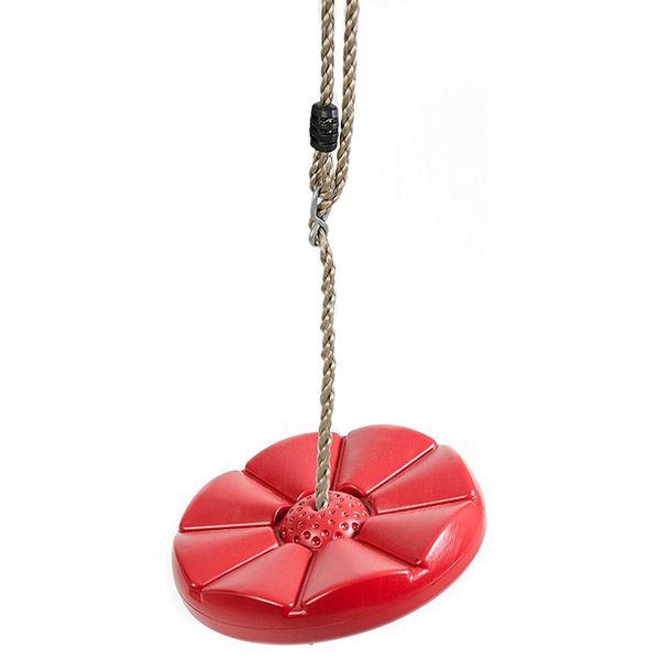Playground Accessories 3-in-1 Disc Swing Tree Swing for Kids with Snap Hooks