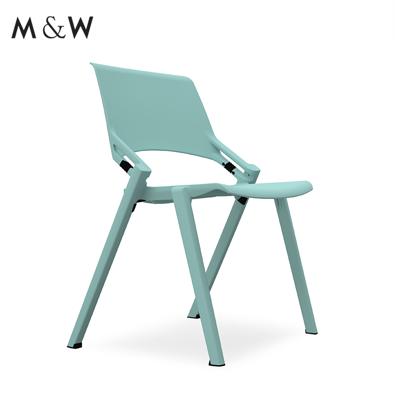 Furniture Ergonomic Plastic Conference Room Folding Chair Stackable Foldable Training Study Office Chairs