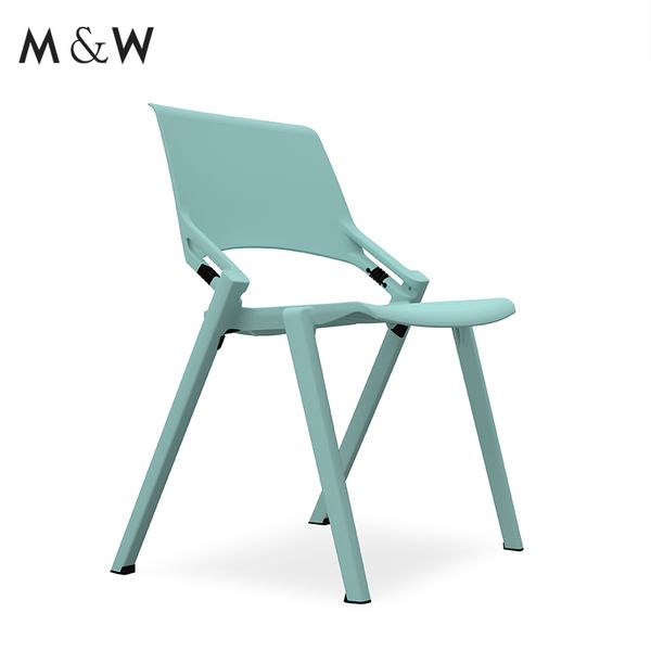 Furniture Ergonomic Plastic Conference Room Folding Chair Stackable Foldable Training Study Office Chairs