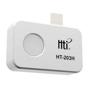 HTI HT-203H 256*192 Thermal Camera Android Type-C Thermal Imager 25Hz Mobile Thermal Imaging Camera for PCB Device Fault Detect