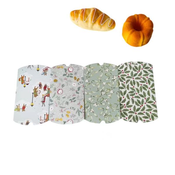Hot Sale Custom Printing Disposable Food Containers Box Apple Pie Packaging Box Pie