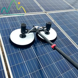 Hot Sale Solar Panel Cleaning Brush Double-head Wash for Solar Panel Cleaning Robot Equipment Electric Solar Cleaning Used