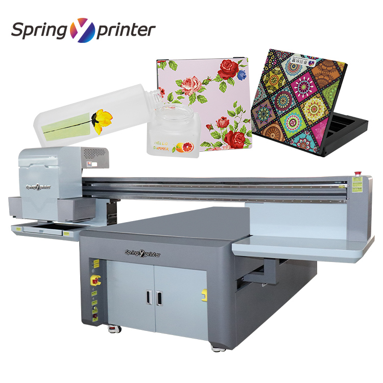 SENA LED Factory Supply 2513 Universal UV Ink Flatbed Printer for 3D Embossed Tile Wire Ring Carpet Printing Machine