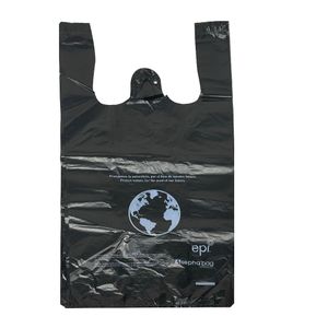 Compostable HDPE LDPE Factory Spot Big Supermarket Plastic Customized Printing Tshirt Shopping Vest Carrier T-shirt Bag