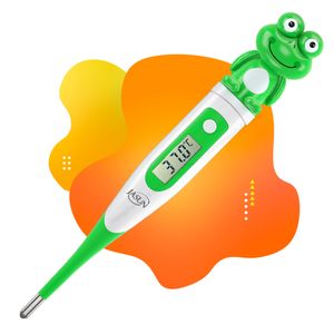 FROG Sate-of-the-Art Kids 10 Second Animal Waterproof Flexible Oral Rectal Armpit Fever Medical Clinical Digital Thermometers