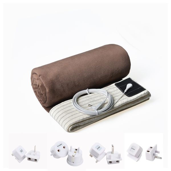 Conductive Earthing Blanket Kit Silver Fiber Cotton Grounding sheets Soft Warmth Carpet With Grounded Cord