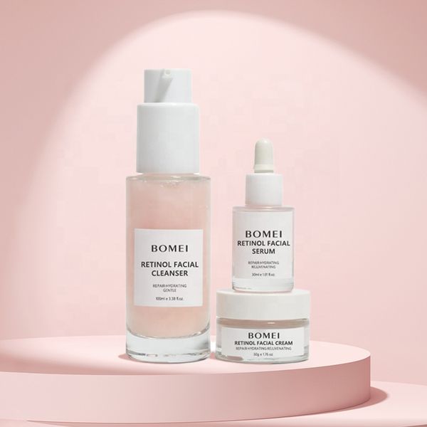 Retinol Skin Care Set Anti-wrinkle Dark Spot Remover for Face Moisturizer Anti Aging Facial Skin Care Set
