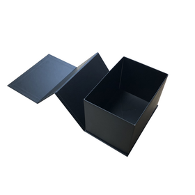 Custom Luxury Big black Rigid Magnet Gift Retail Packaging Box With Magnetic Lid