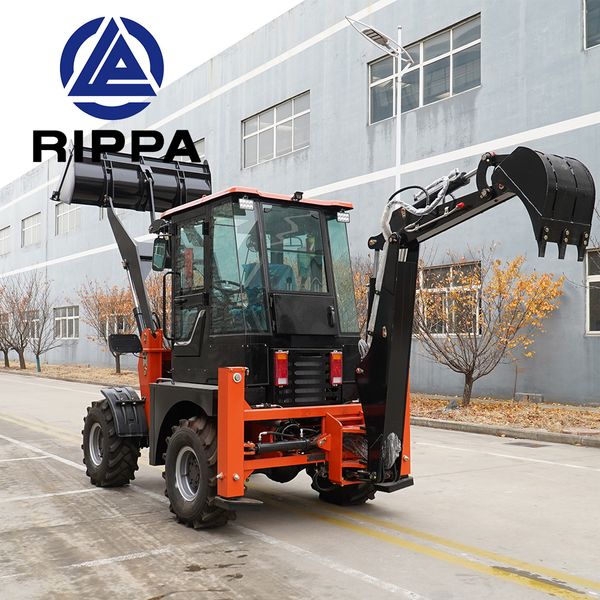 Earthmoving Machinery Towable Backhoes Farm Equipment Tractor Backhoe Loader 4x4 Retroescavadeira