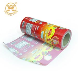 High quality designed printed chili spice powder food packaging sachet film roll