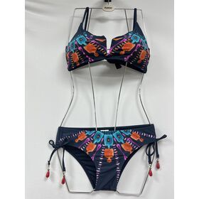 Sexy factory women's bikini all over print