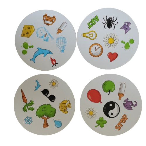 custom card game Multi Styles Family Friend Funny Card Games Spots Find It Dobbles Card Board Game Players Party 2-8 Players