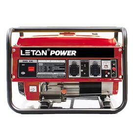 LETON POWER  Portable Power Generator 5.0Kva 5Kw Generator Gasoline 220v Petrol Genset Generator