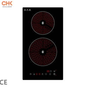 2 Burners Ceramic Hob High Power 3000W Double Burners Built-in Infrared Cooker for Kitchen Appliance