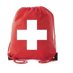 Promotional Custom Medical Drawstring Backpack First Aid Bag