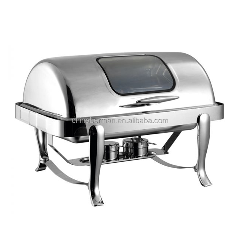 Professional kitchen equipment China supplies new arrival Durable serving dishes with window cover